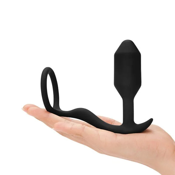 b-Vibe Snug & Tug Cock Ring and Butt Plug — image 10 of 12