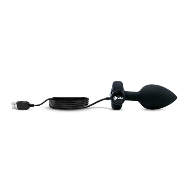 b-Vibe Vibrating Jewels Remote Control Butt Plug M/L Black — image 13 of 13