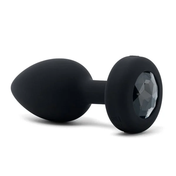 b-Vibe Vibrating Jewels Remote Control Butt Plug M/L Black — image 9 of 13