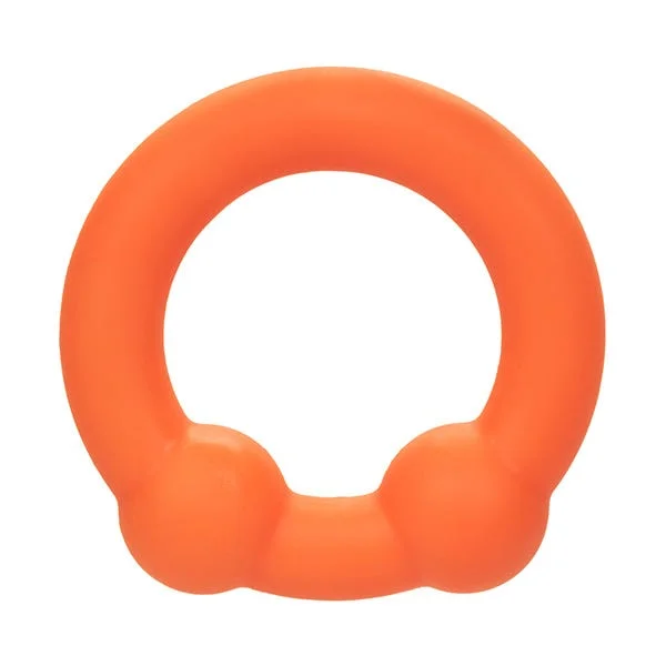 CalExotics Alpha Ring Liquid Silicone Cock Ring with Dual Balls — image 5 of 8