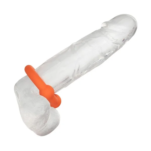 CalExotics Alpha Ring Liquid Silicone Cock Ring with Dual Balls — image 8 of 8