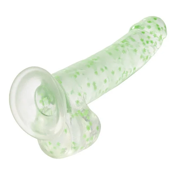 CalExotics Naughty Bits I Leaf Dick Glow-in-the-Dark Weed Leaf Dong — image 14 of 14