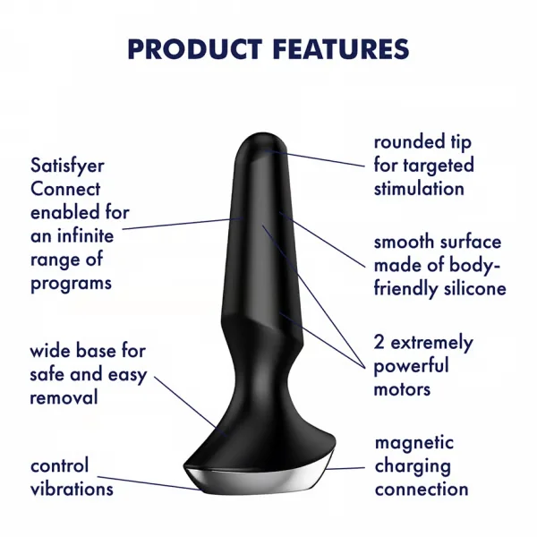 Satisfyer Plug-ilicious 2 Vibrating Butt Plug
