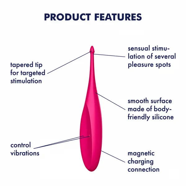Satisfyer Twirling Fun Tip Pinpoint Vibrator — image 7 of 10