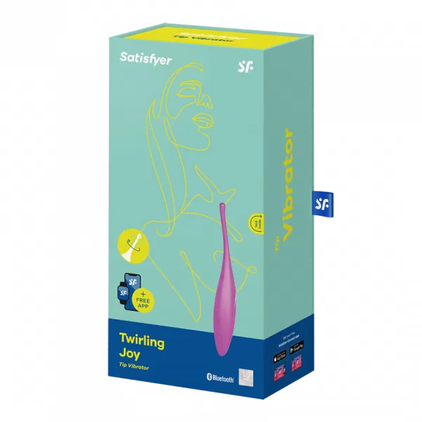 Satisfyer Twirling Joy Tip Pinpoint Vibrator with App Control — image 11 of 12