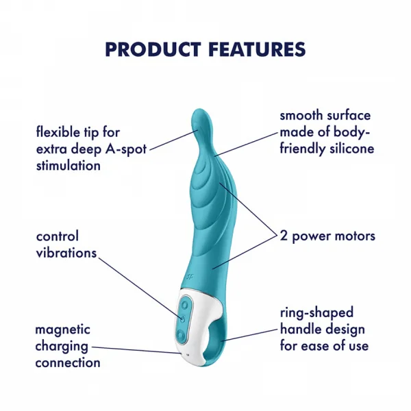 Satisfyer A-Mazing 2 A-Spot Vibrator — image 8 of 13
