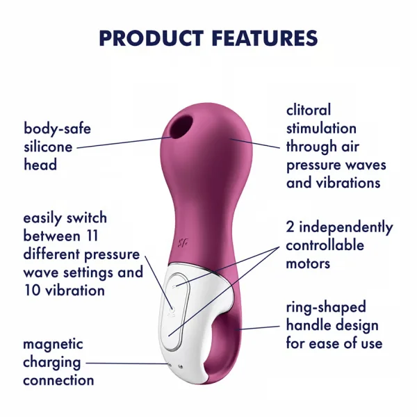 Satisfyer Lucky Libra Air Pulse Stimulator & Vibration — image 7 of 12