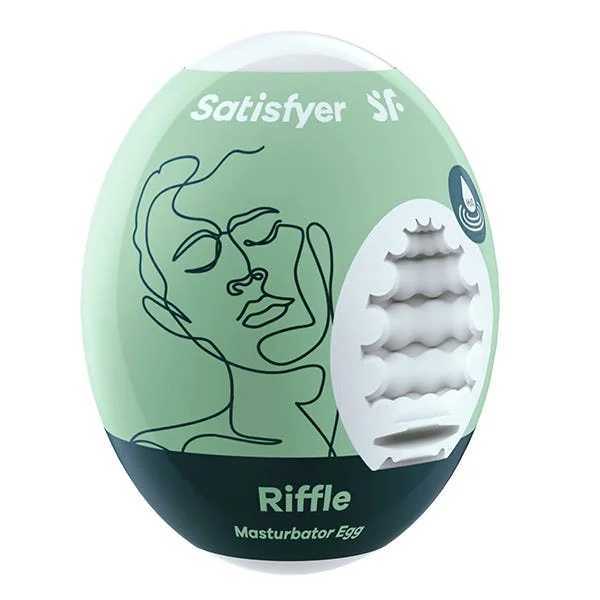 Satisfyer Egg Riffle Stroker Sleeve — image 4 of 6