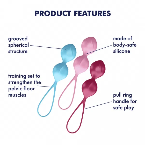 Satisfyer Kegel Training Set V Balls Pelvic Floor Exercise — image 7 of 8
