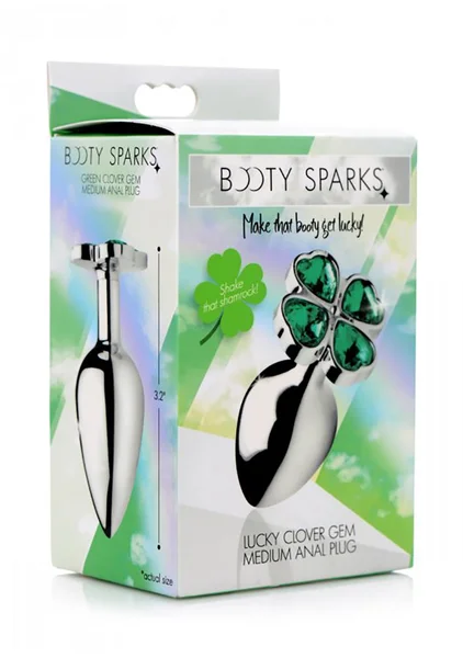 Lucky Clover Gem Anal Plug — image 6 of 9