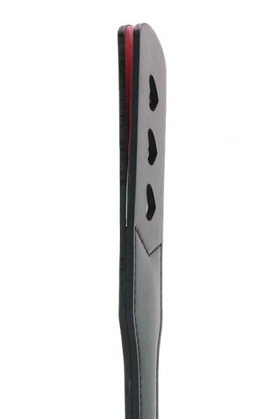 Sex & Mischief Triple Heart 12" Vegan Leather Paddle