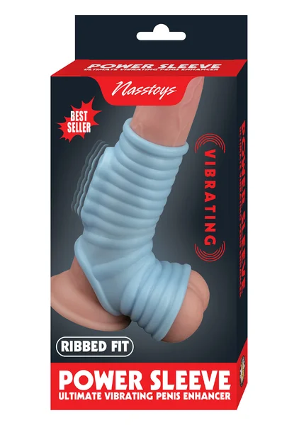 Vibrating Ribbed Sleeve — image 24 of 25