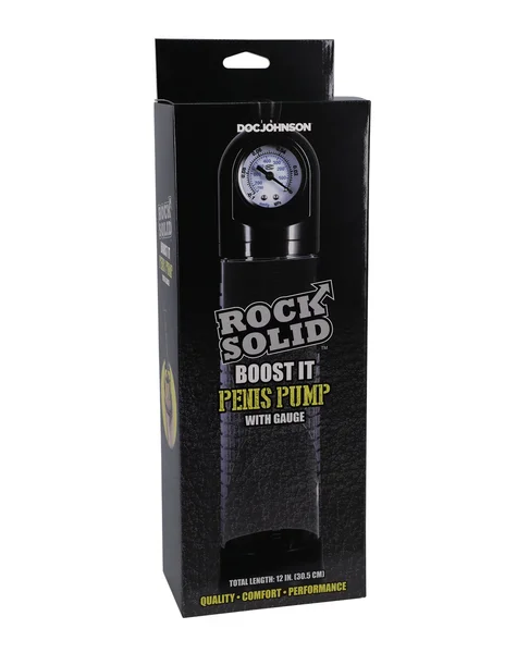 Rock Solid - Boost It Penis Pump with Gauge — image 7 of 7
