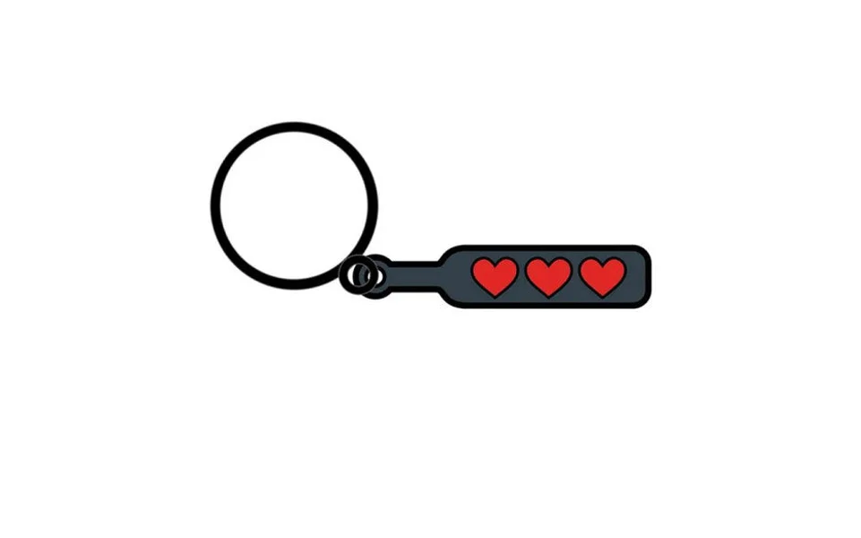 Hearts Paddle Keychain — image 5 of 5