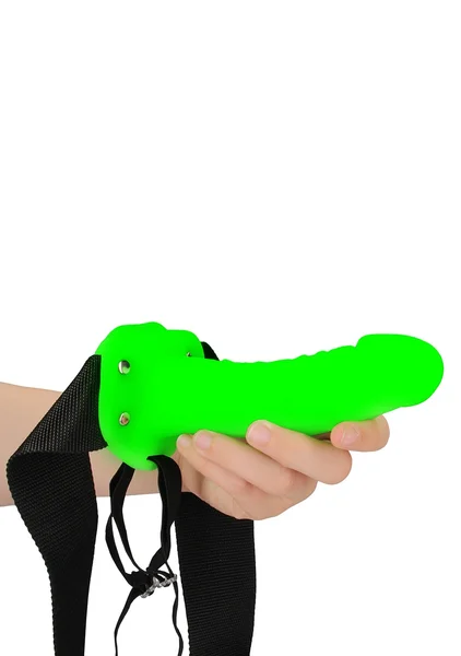 Ouch! Glow in the Dark Realistic 7'' Strap-On — image 7 of 8