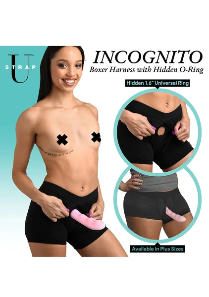Incognito Boxer Style Harness with Hidden O-Ring — image 5 of 12