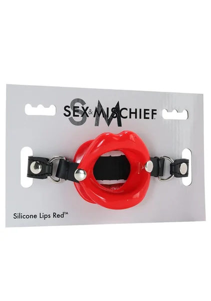 Silicone Lips Mouth Gag — image 9 of 13