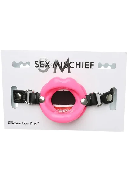 Silicone Lips Mouth Gag — image 13 of 13