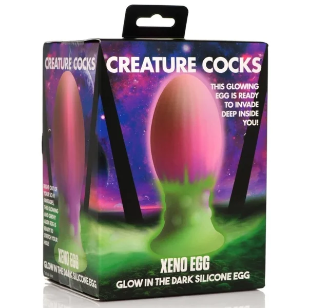 Creature Cocks - Xeno Egg Glow in the Dark Silicone Egg — image 15 of 25