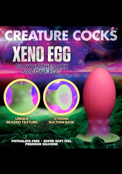 Creature Cocks - Xeno Egg Glow in the Dark Silicone Egg — image 21 of 25