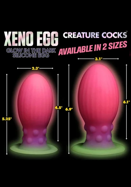 Creature Cocks - Xeno Egg Glow in the Dark Silicone Egg — image 23 of 25