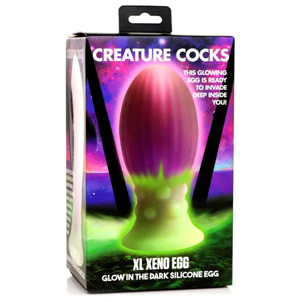 Creature Cocks - Xeno Egg Glow in the Dark Silicone Egg — image 16 of 25