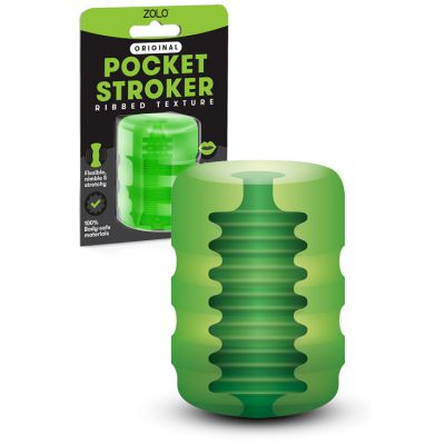 ZOLO Pocket Masturbator Oral Sex Toy Ribbed Texture