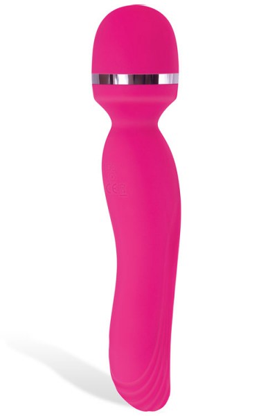 Adam and Eve Intimate Curves 7.75" Silicone Wand Vibrator