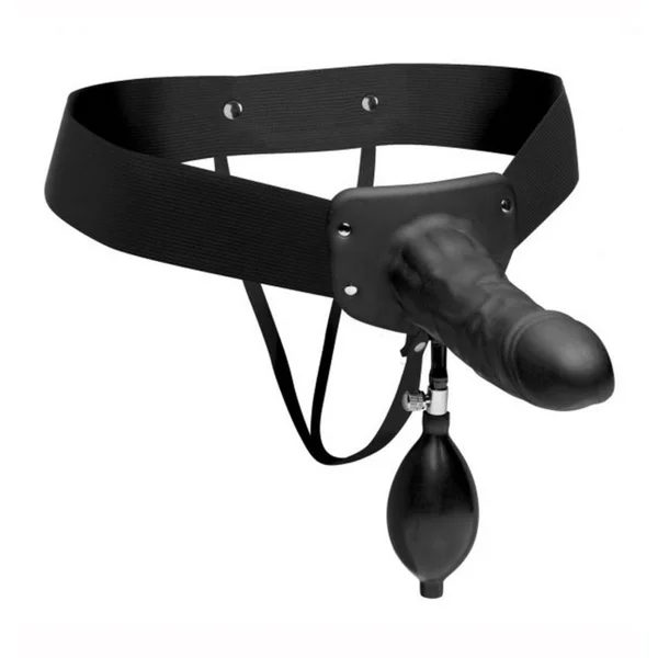 Master Series Pumper Inflatable Hollow Strap-On — image 12 of 14