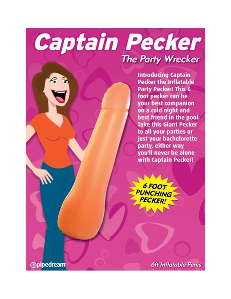 Bachelorette Party - Captain Pecker The Inflatable Party Pecker — image 3 of 6