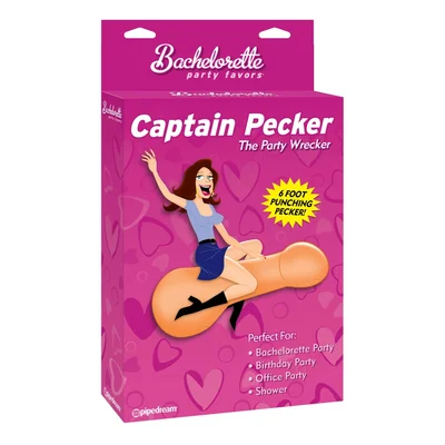 Bachelorette Party Captain Pecker The Inflatable Party Pecker