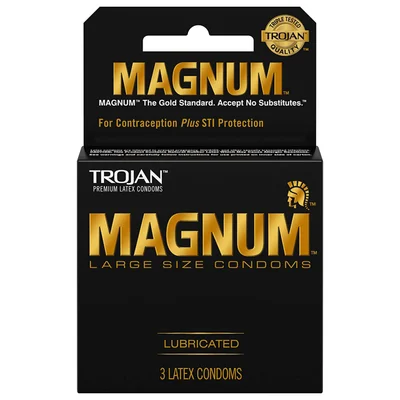 Trojan Magnum Lubricated Condoms