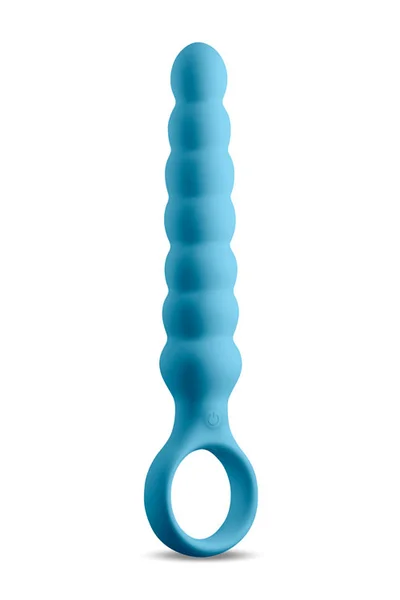 nsnovelties Lucent by Desire 6.5" Beaded Vibrating Anal Wand with Ring Handle — image 17 of 18
