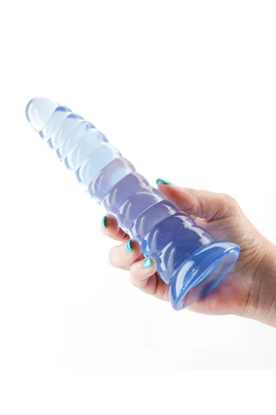 nsnovelties Nymph 7.4" Fantasy Textured Dildo with Suction Cup Base — image 12 of 12