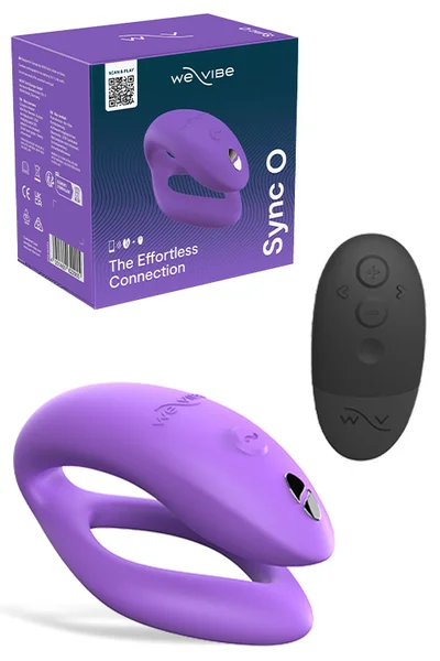 We-Vibe Sync O 3.1" Adjustable Couples Vibrator with App & Remote Control — image 19 of 24