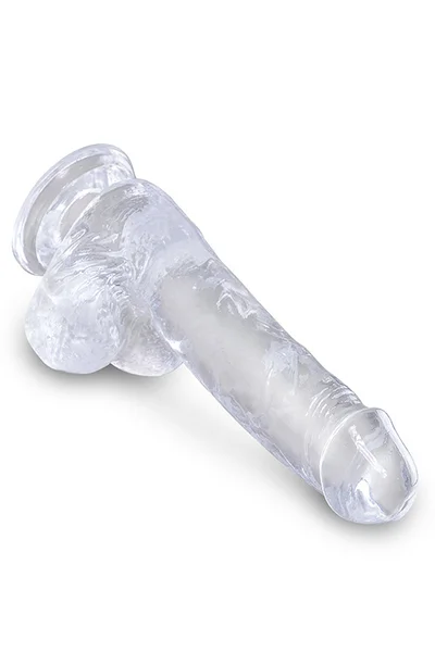 Pipedream King Cock 6" Realistic Dildo with Balls & Suction Cup Base — image 7 of 10