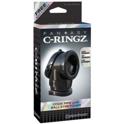 Fantasy CRingz Cock Pipe w Ball Stretcher