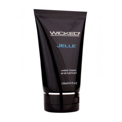 Wicked Jelle Anal Gel Unscented Lubricant 120ml