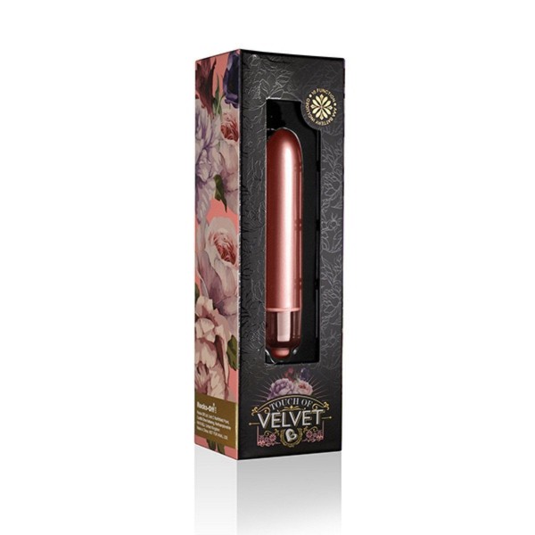 Rocks Off Touch of Velvet 3.5" Bullet Vibrator