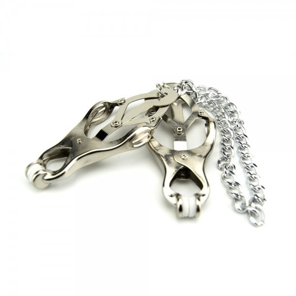 Bound to Please Clover Nipple Clamps & Chain