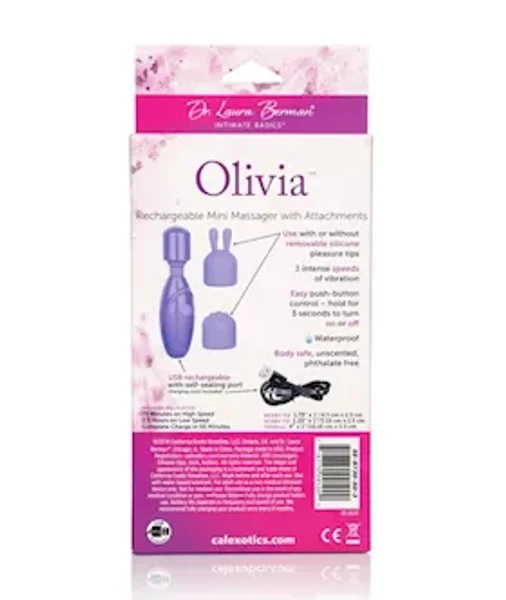 Dr. Laura Berman Olivia Rechargeable Mini Massager — image 10 of 10