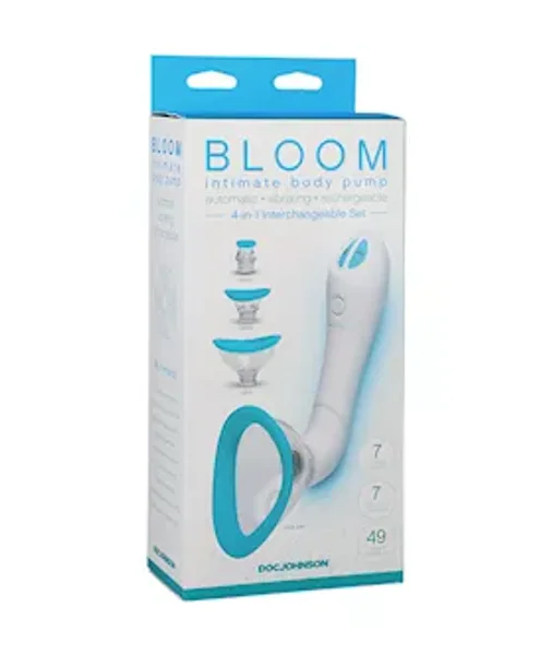Bloom-intimate Body Pump Vibrator - 4-in-1 Interchangeable Set — image 18 of 24