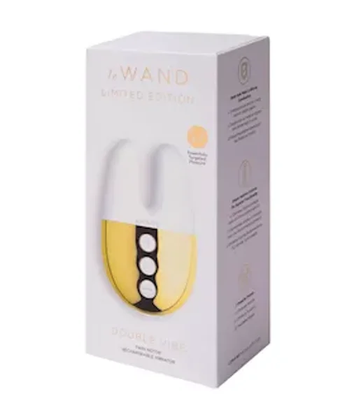 Le Wand Chrome Double Vibe Limited Edition White/gold — image 8 of 8