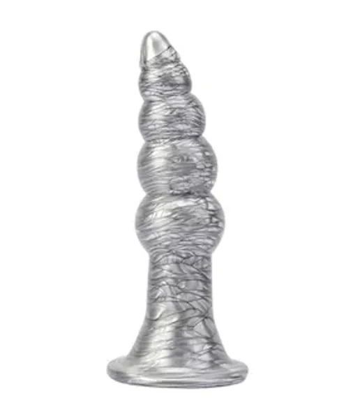 Beaded Metallic Butt Plug — image 12 of 12