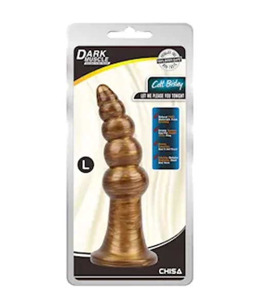 Beaded Metallic Butt Plug — image 11 of 12