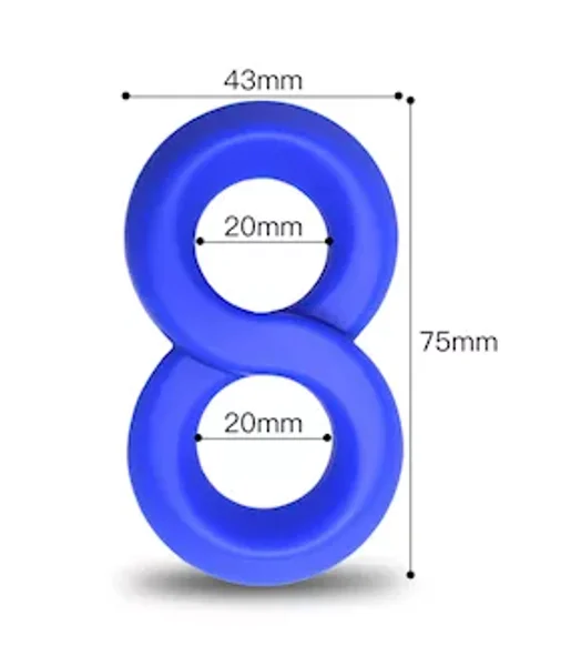Amore Dual Silicone Cock Ring — image 17 of 17