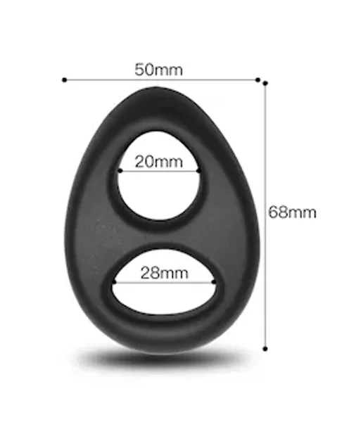Amore Dual Silicone Cock Ring — image 19 of 19