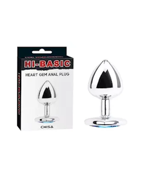 Heart Gem Anal Plug - 2.7 Inch — image 5 of 5