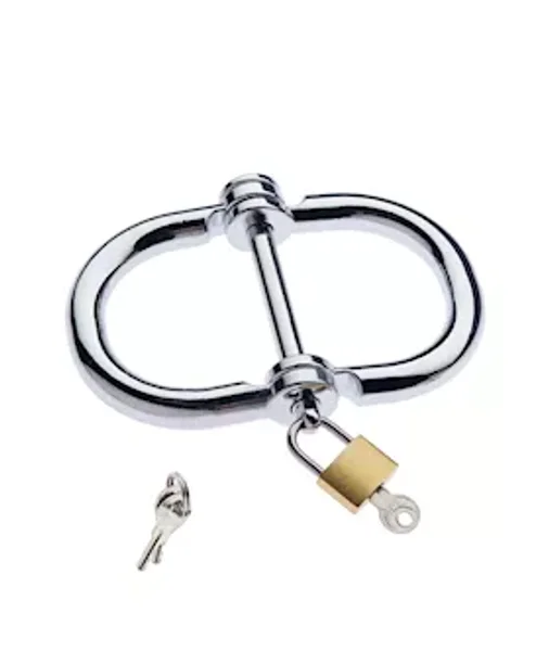 Kink Range 3 Ring Bondage Cuffs - Medium — image 6 of 6