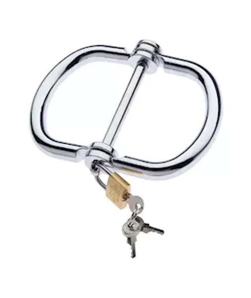 Kink Range 3 Ring Bondage Cuffs - Large — image 4 of 4